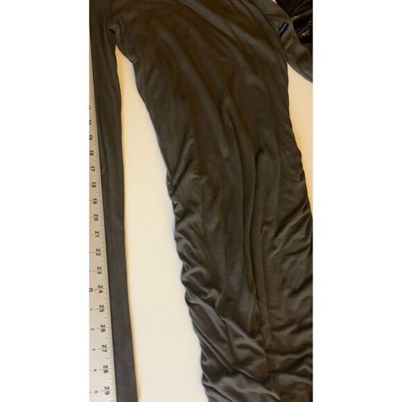 A.L.C virgin wool blend long sleeve rouching at hem size small - Picture 11 of 15